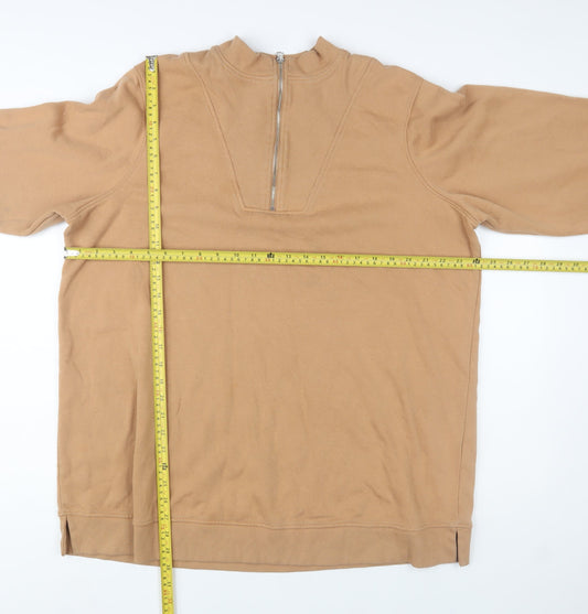 Womens UK Size 22 Simply Be Beige Pullover Sweatshirt