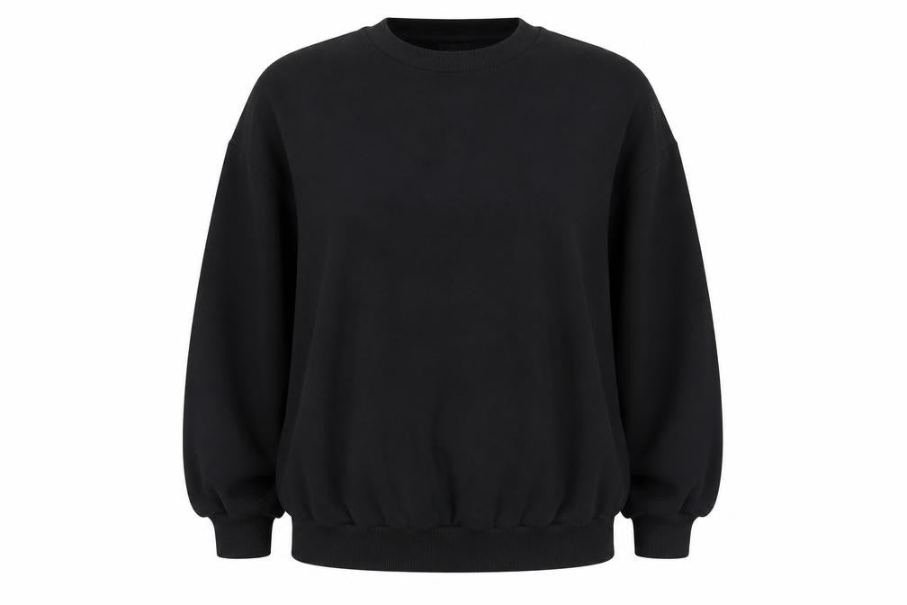 Womens UK Size 16 Boohoo Black Pullover Sweatshirt