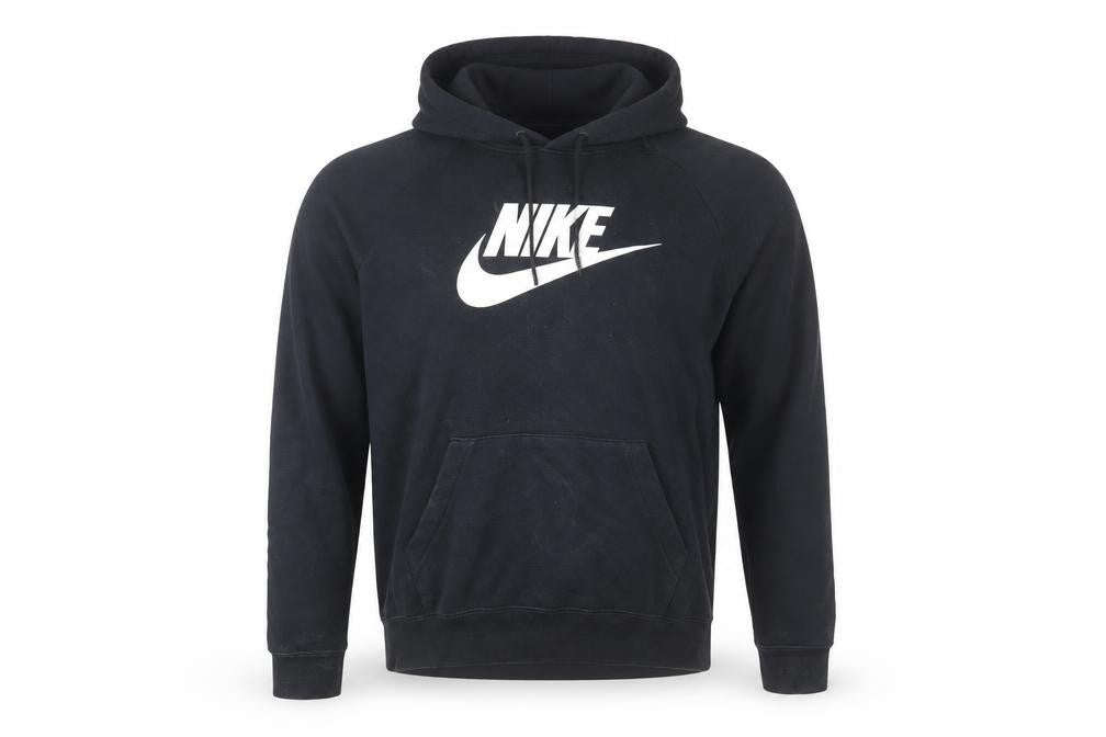 Mens UK Size M Nike Black Pullover Hoodie