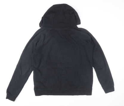Mens UK Size M Nike Black Pullover Hoodie