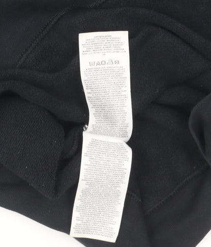 Mens UK Size M Nike Black Pullover Hoodie