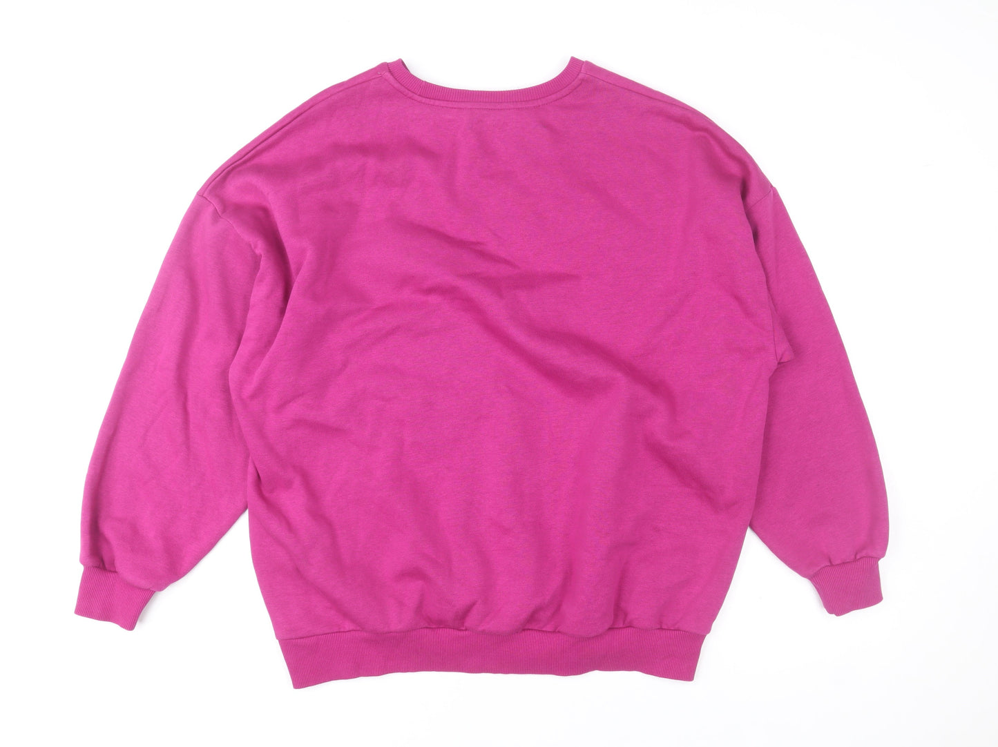 Womens UK Size M George Pink Pullover Sweatshirt