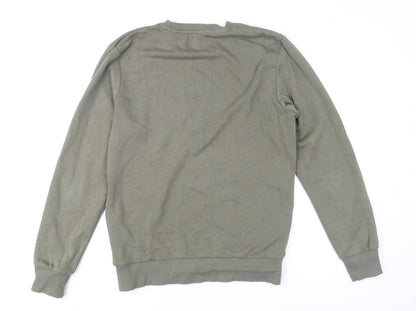 Mens UK Size S JACK & JONES Green Pullover Sweatshirt