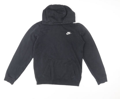 Mens UK Size XS Nike Black Pullover Hoodie