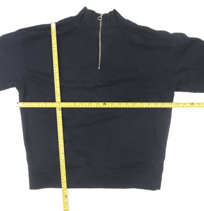 Womens UK Size 10 Marks and Spencer Black Pullover Sweatshirt