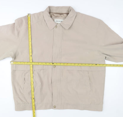 Mens UK Size XL Northwood Beige Basic Jacket