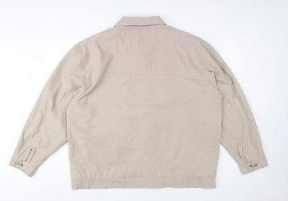 Mens UK Size XL Northwood Beige Basic Jacket
