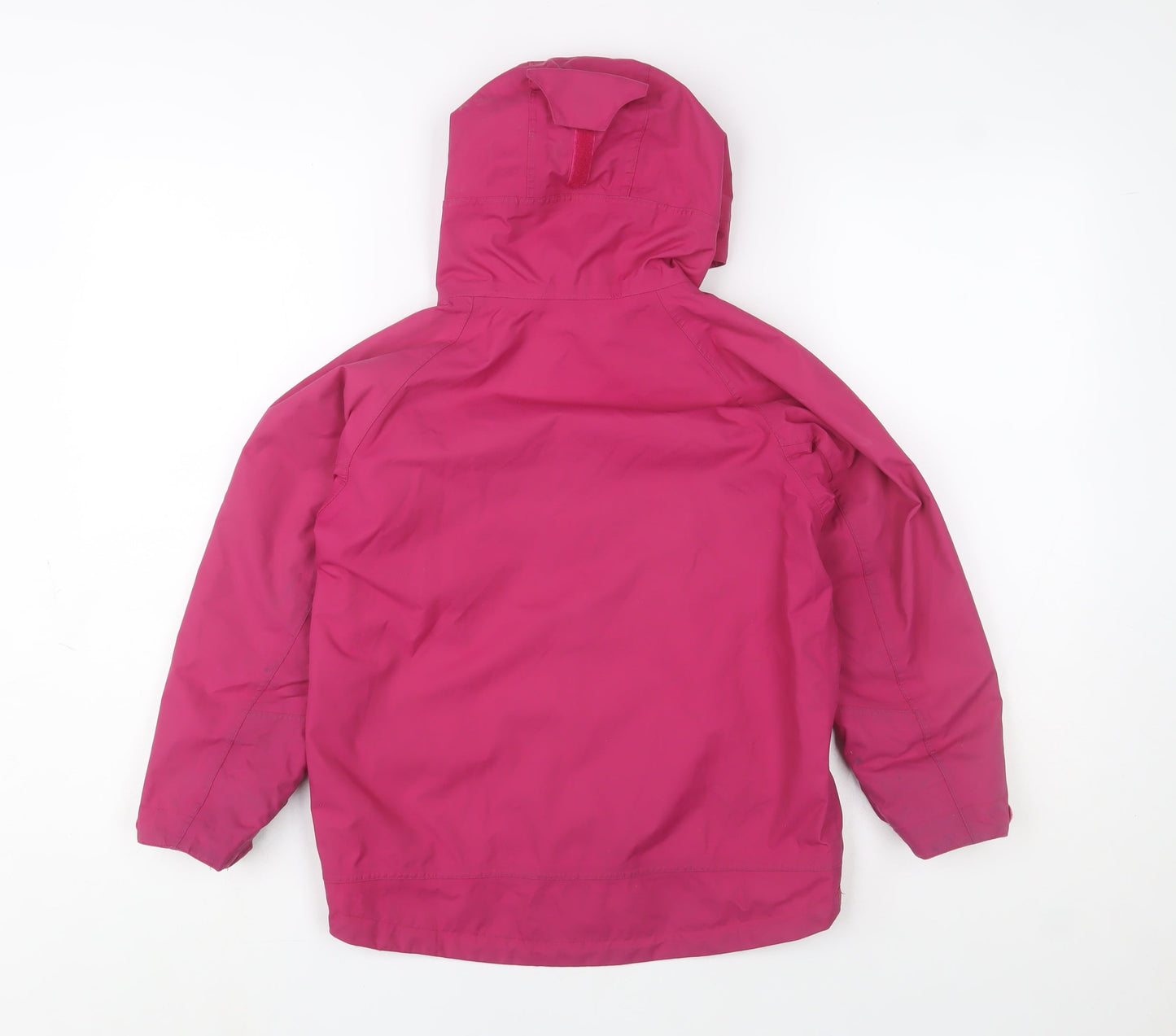 Girls UK Size 6 Years Quechua Pink Rain Coat