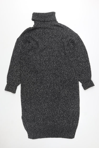 Womens UK Size S H&M Grey Pullover Jumper