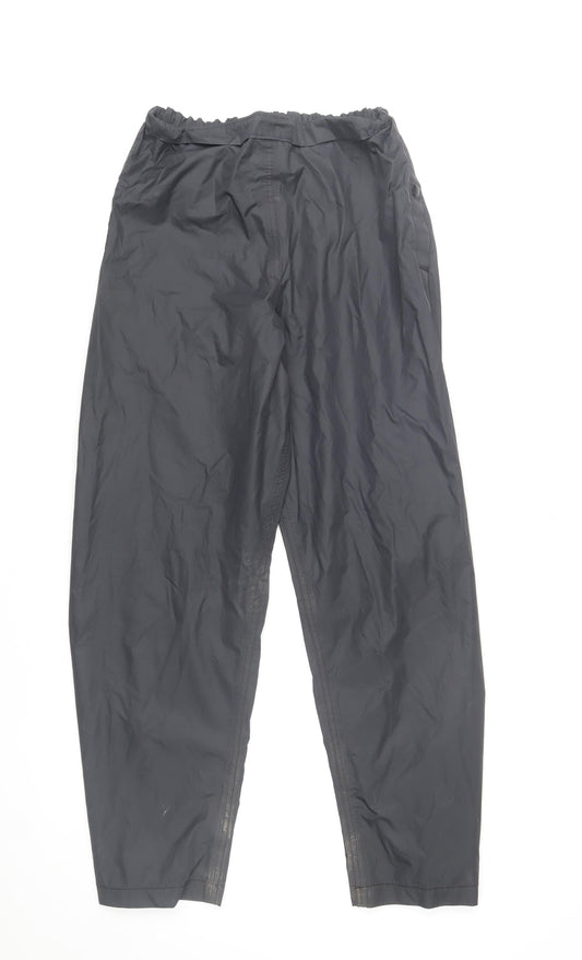 Keela Men’s Black XS Waterproof Rain Trousers Lightweight Outdoor Wear