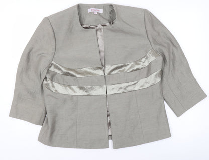 Jacques Vert Women’s Grey Size 18 Tailored Suit Jacket