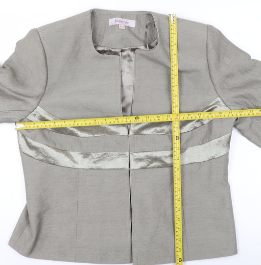 Jacques Vert Women’s Grey Size 18 Tailored Suit Jacket