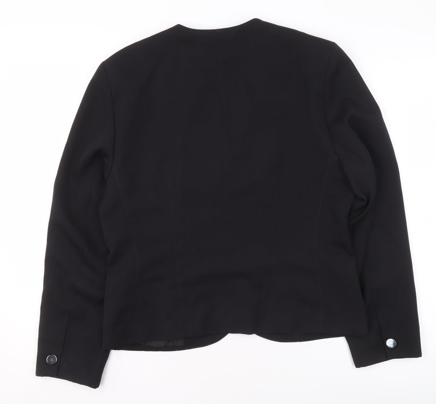 Womens UK Size 12 Betty Barclay Regular Black Blazer