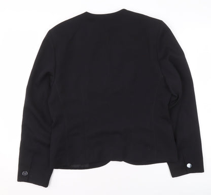 Womens UK Size 12 Betty Barclay Regular Black Blazer