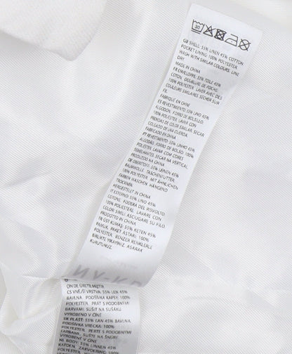 Womens UK Size 16 Claire Rose Regular White Blazer