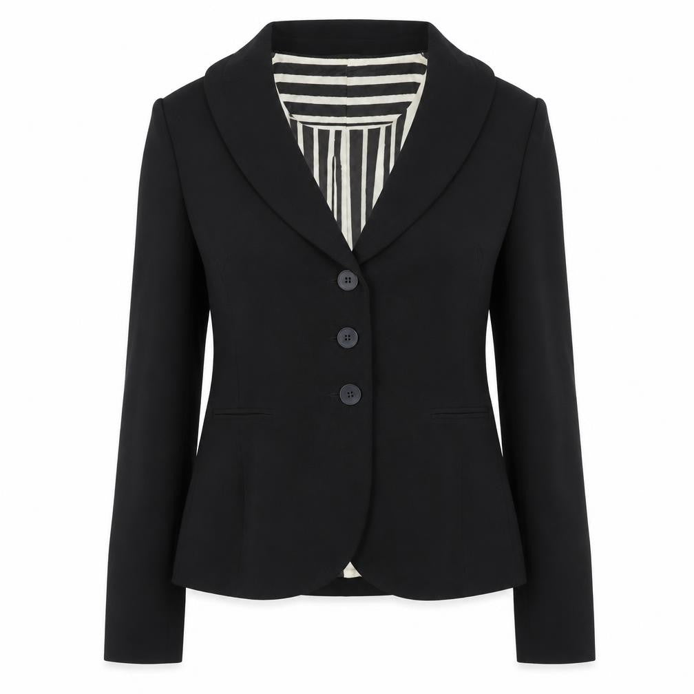 Womens UK Size 8 Coast Regular Black Blazer