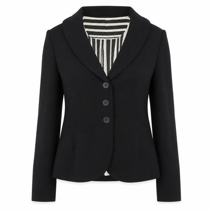 Womens UK Size 8 Coast Regular Black Blazer