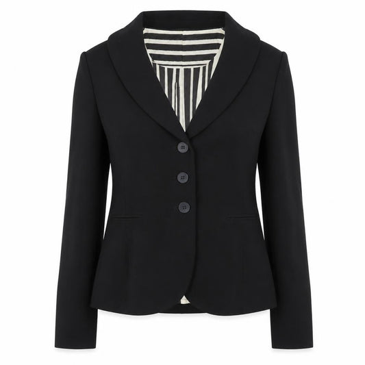Womens UK Size 8 Coast Regular Black Blazer