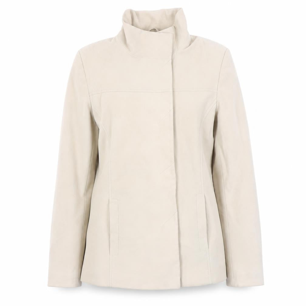 Womens UK Size 12 Dorothy Perkins Beige Basic Jacket
