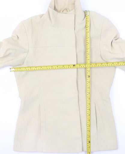 Womens UK Size 12 Dorothy Perkins Beige Basic Jacket
