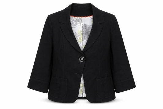 Womens UK Size 18 George Regular Black Blazer