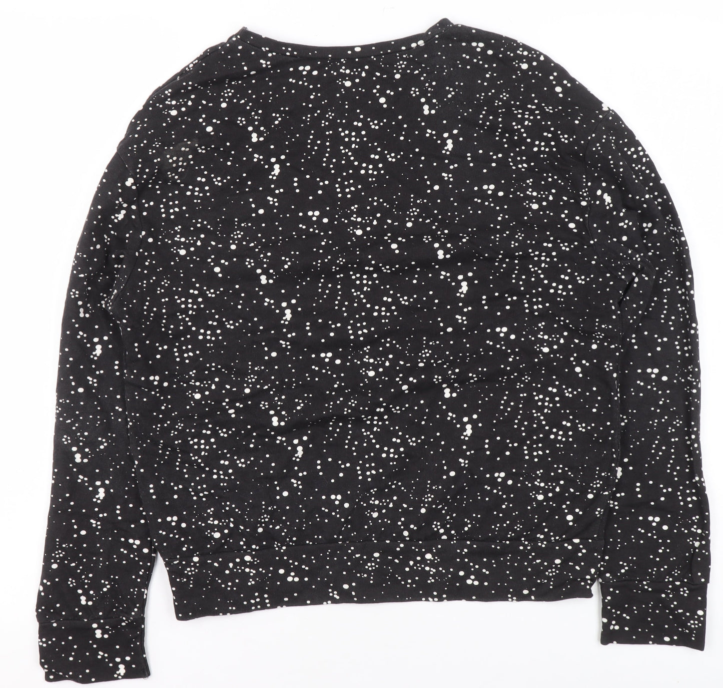 Womens UK Size 6 Atmosphere Black Pullover Sweatshirt