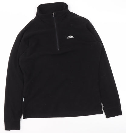 Womens UK Size M Trespass Black Pullover Sweatshirt