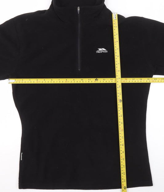 Womens UK Size M Trespass Black Pullover Sweatshirt