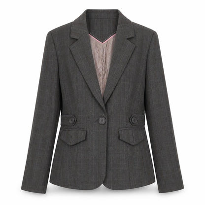 Womens UK Size 8 NEXT Petites Brown Blazer