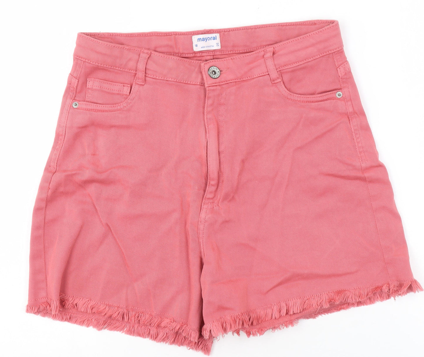 Teenss UK Size 18 Mayoral Regular Fit Cut-Off Shorts