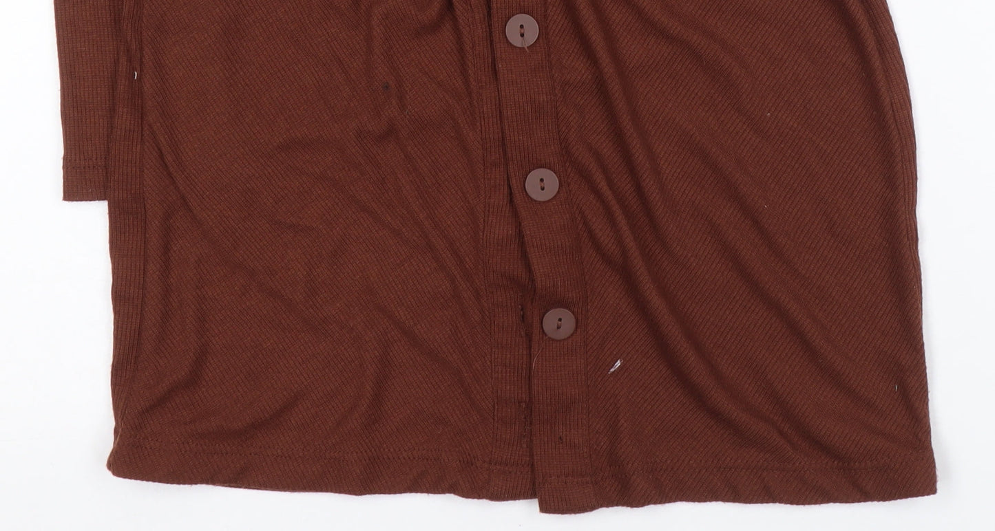Womens UK Size 8 Stradivarius Shirt Dress
