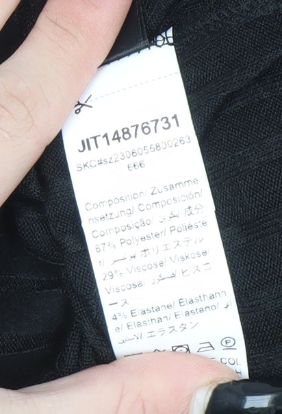 SHEIN Curve Women’s Black Off Shoulder Button Blouse 3XL