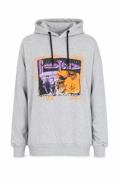 Womens UK Size M Gotcha Grey Pullover Hoodie