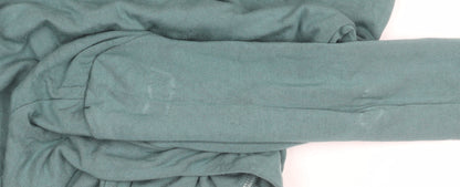 Oh Polly Women’s Green UK 6 Bodycon Long Sleeve Backless Dress