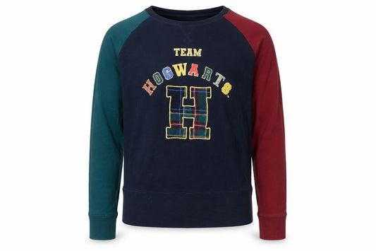Marks and Spencer Boys Navy Hogwarts Pyjama Top Long Sleeve 8-9 Years