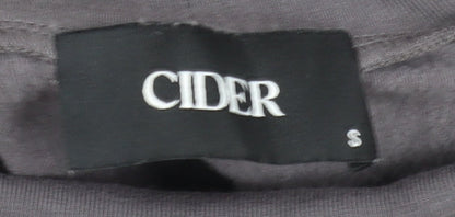 Womens UK Size S Cider Grey Basic T-Shirt