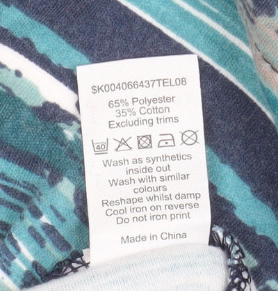 Womens UK Size M BM Casual Multicoloured Basic T-Shirt