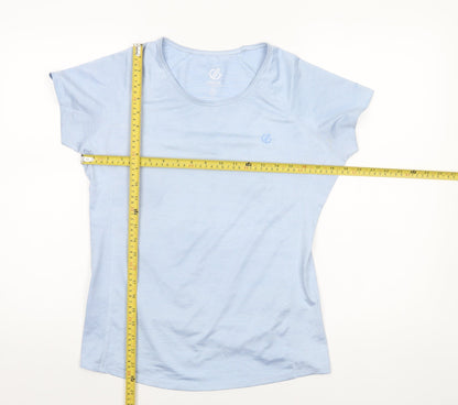 Dare 2B Women's Blue Athletic Short Sleeve T-Shirt UK 10