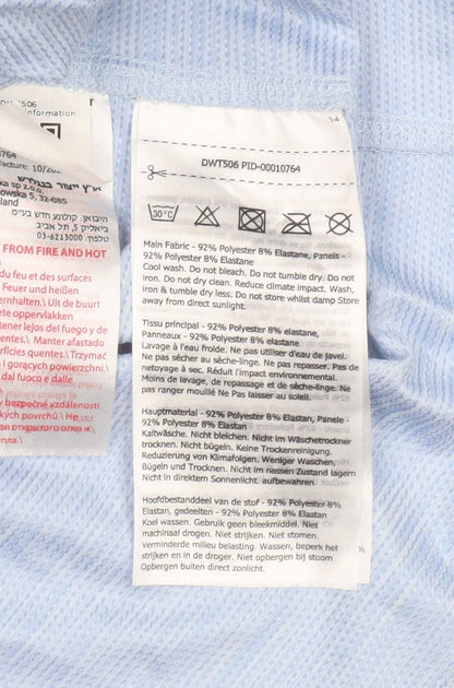 Dare 2B Women's Blue Athletic Short Sleeve T-Shirt UK 10