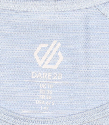 Dare 2B Women's Blue Athletic Short Sleeve T-Shirt UK 10