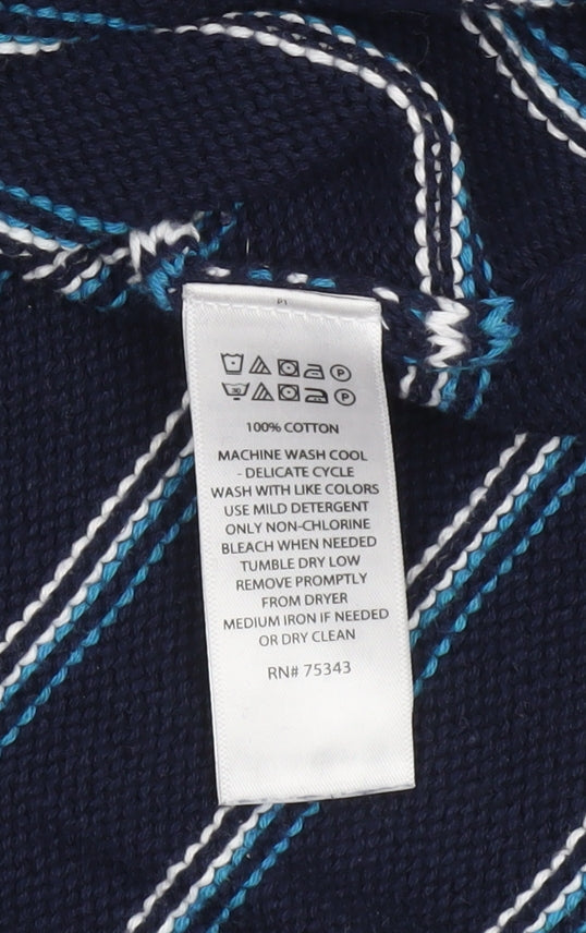 Womens UK Size XS Max Studio Blue Pullover Jumper