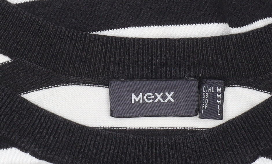 Womens UK Size M Mexx Black Pullover Jumper