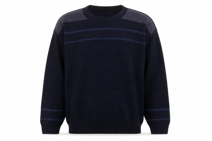 Mens UK Size L EWM Blue Pullover Jumper