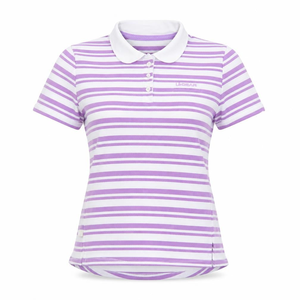 Womens UK Size 12 LA Gear Purple Basic Polo