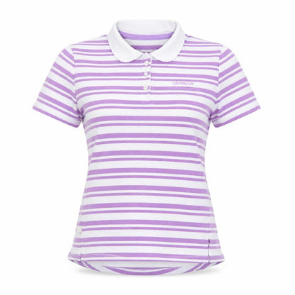 Womens UK Size 12 LA Gear Purple Basic Polo