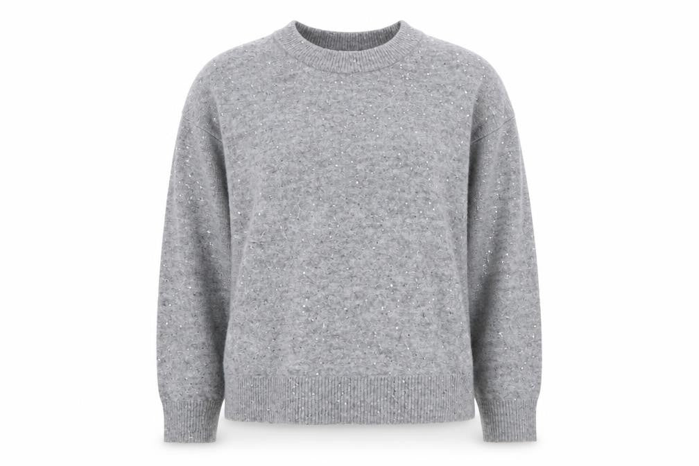Womens UK Size S H&M Grey Pullover Jumper