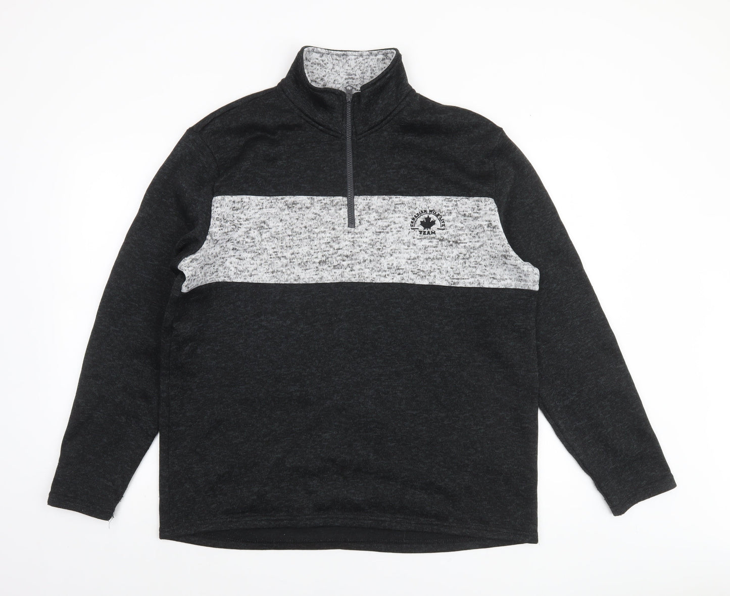 Mens UK Size L Atlas For Men Grey Pullover Sweatshirt