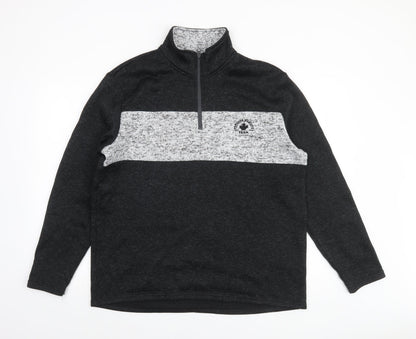 Mens UK Size L Atlas For Men Grey Pullover Sweatshirt