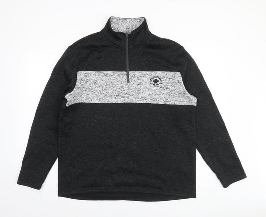 Mens UK Size L Atlas For Men Grey Pullover Sweatshirt