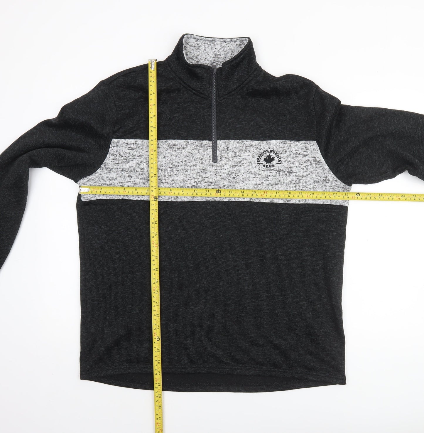 Mens UK Size L Atlas For Men Grey Pullover Sweatshirt